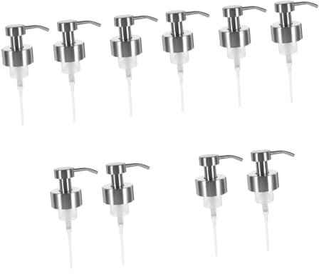 Garneck 5sets Dish Soap Pump Dispenser for Sink Replacement Shampoo Pump Soap Dispenser 2pcs*5