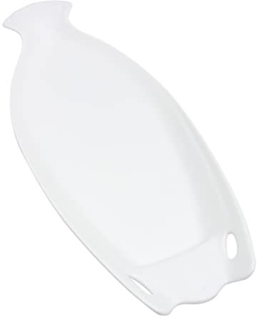 Cabilock 1 Pc Plato En Forma De Vajilla Bandeja Para Servir Pescado Cuenco En Forma De Bandeja De Bocadillos Platos Con Forma De Plato Para Servir Sushi Plato De Pescado