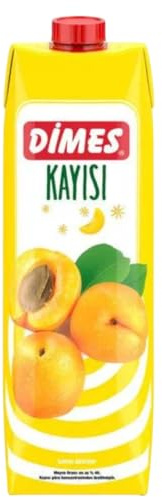 DIMMES Aprikosen-Fruchtsaftgetränk – 1 L Flasche | Fruchtgehalt 40 %