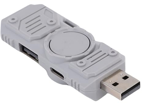 Sxhlseller Gaming Keyboard und Mouse Adapter - Bluetooth & USB Wired/Wireless - Niedrige Latenz für //- Mobile Game Converter mit Plug & Play
