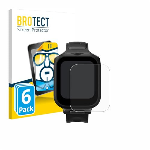 BROTECT Schutzfolie für Insta360 GPS preview remote Built-In Mic | 6 Stück Transparenter Displayschutz Made in Germany Klare Displayschutz-Folie Clear Einfache Montage Case-Friendly
