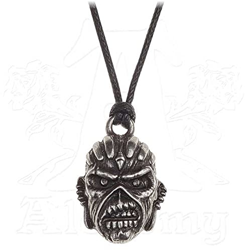 Iron Maiden Anhänger, Alchemy Rocks, Book Of Souls Eddie, Silber