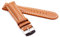 Bob Herren Uhrenarmband Kalbsleder Modell Chrono 22 mm Hellbraun