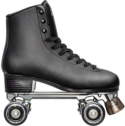 Impala Rollerskates Quad Skate (Big Kid/Adult) Black 10 (US Men's 8, Women's 10) M