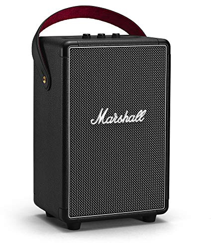 Marshall Tufton Bluetooth Altoparlante Portatile, Senza fili Casse, Impermeabilità IPX2, 20 ore riproduzione, Nero