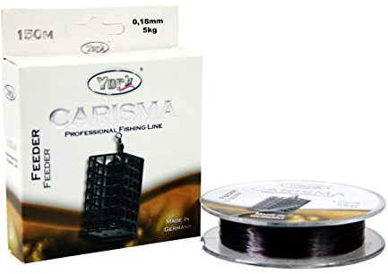 Angelschnur York Carisma Feeder 150M / 0,18-0,30mm Monofile Zielfischschnur (0,18mm / 5kg)