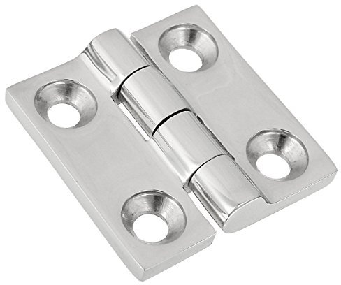 NICOLIE Stainless Steel Cover Marine Boat Square Deck Cast Door Hinge Hardware