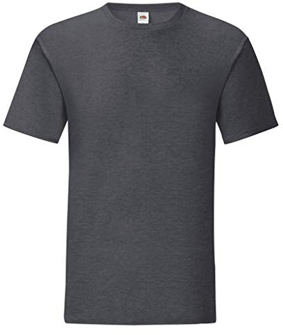 Fruit of the Loom Mens Iconic T-Shirt (XL) (Dark Heather)
