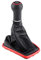 Duokon Kit de perilla de cambio de marchas-funda palanca de cambios seat Perilla de cambio de velocidad de 5 velocidades con botas Gaitor, cabeza de cambio de velocidad para MK4
