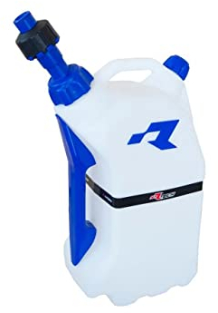 RACETECH Essence Conteneur Quick Fill 15L Translucide/Bleu