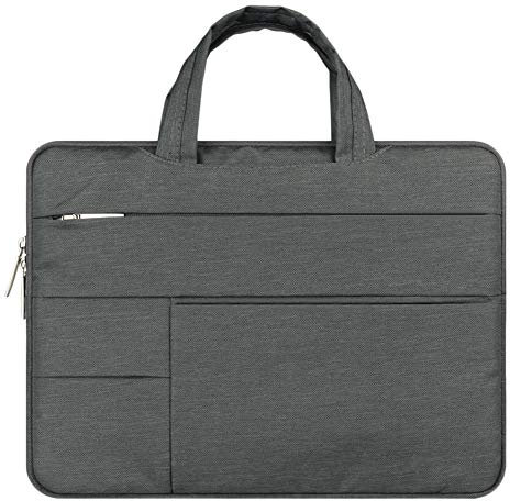 Housse Ordinateur Portable Antichoc Pochette Sacoche Compatible avec Ultrabooks Et Netbooks, 12 Pouces, Gris2