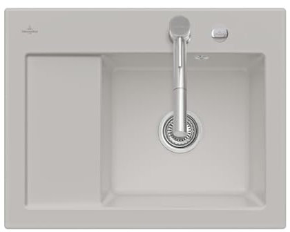 Villeroy & Boch VB-3313 02 SM SUBWAY 45 COMPACT Spülbecken, Steam