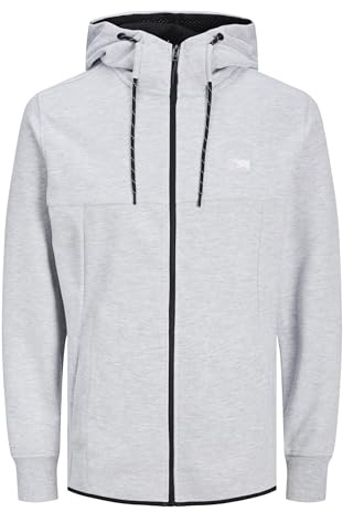 Jack & Jones Herren Jcoair Sweat Zip Hood Noos. Kapuzenpullover (1er Pack)