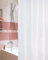probath PEVA Rideau de douche blanc 3D Mosaïque rétro gris Différents modèles 120 x 220 cm avec anneaux de rideau de douche – Très long (blanc)