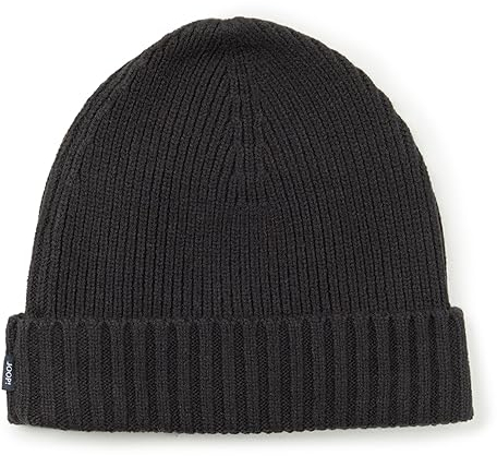 Joop! Mütze - Schwarz, Wolle, Unisex, Winter, Casual, Large, Männer, junge Männer, Trendbewusste