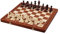 Sunrise Chess | Turnierschach | Ausgabe 5 | Professionelles Schachspiel | Aus Holz | Langlebig | Gewichtete Zahlen | Intarsienkarton | Kassette mit Fächern