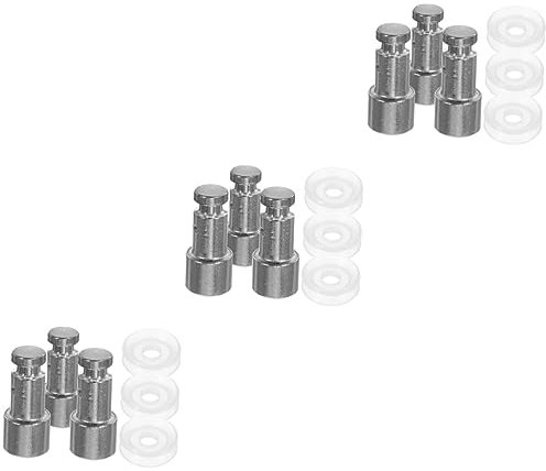 HOMSFOU 3sets Universal Pressure Cooker Float Valve Replacement for Pressure Cooker Parts 3pcs*3