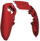 eXtremeRate Linke rechte Frontschale mit Touchpad, kompatibel mit PS5 Edge Controller, Scharlachrot, DIY-Ersatz-Frontplatte, benutzerdefinierte Touch-Pad-Abdeckung, kompatibel mit PS5 Edge Controller