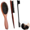 Sleek Bun Bürste 3 Pcs Wildschweinborsten Bürste Haarbürste Wildschweinborsten Bürste Sleek Look Bartbürste Männer Schweineborsten Haarbürste Teasing Hair Brush