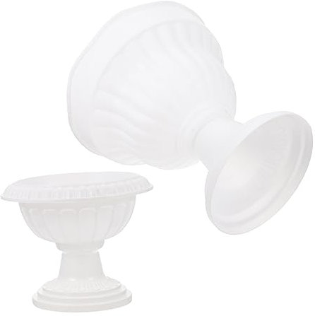 ABOOFAN 2stücke Kunststoff Blumentöpfe Für Garten Und Balkon Einfache Pflanzgefäße Für Blumen Und Sukkulenten Für Haus Und Garten