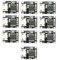 10PCS 1A 18650 Board Module Type C Mini Micro Mini USB (Mirco USB black)