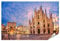 islandburner Prime XXL Bild Poster Mailänder Dom Sonnenaufgang Italien Milano Eine Der Größten Kirchen De Premium Bilder Fotodruck