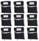 Begchy 6-Teilige Stuhl-Aufbewahrungstasche, Stuhltasche, Stuhltaschen für Klassenzimmer, Schüler-Stuhltaschen, Stuhl-Organizer mit Namensschild