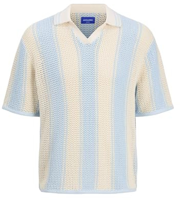 JACK & JONES Joracapulco Striped Knit Polo Se25