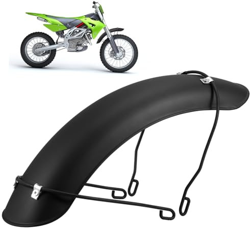 MUCKLILY Motorrad-vorderrad-kotflügel Rad-kotflügel Für Motorrad Aus Eisenmaterial Mit Halterungen Für -schutz Universalgröße Einfache Installation