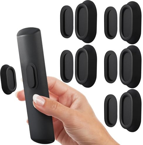 Vexran 6 Piezas Soporte Mando a Distancia, Soporte de Control Remoto Magnétic, Fuerte Soporte Magnético para Mando a Ddistancia para el hogar, Oficina, Escuela