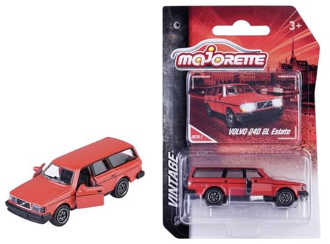 Majorette Volvo 240 GL Estate, Rot