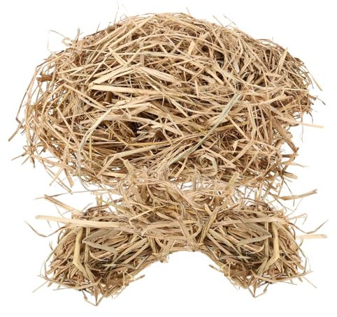Garneck 1 Satz Hühnernest Matte Zerfetztem Stroh für Hühnerställe Umweltfreundliches Nistmaterial für Eier und Einfache Pflege Passend für Nistkästen