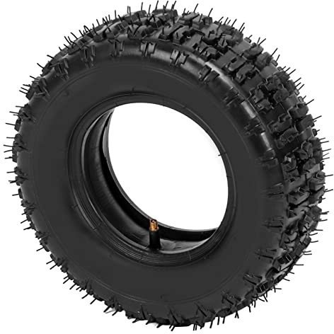 Kavolet 13x5.00-6 Zoll Reifen mit 3.5/4.0-6 Schlauch für 6 Zoll Felgen, 7.0 PSI Gerades Ventilset BPA-frei, Pannensicher, Explosionsgeschützt für ATV, Quad, Rasenmäher