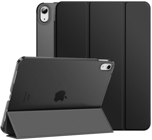 TXWLLIU Hülle für iPad (A16) 11. Generation 11 Zoll 2025 / iPad 10. Generation 10,9 Zoll 2022, Leichte Dünne Harte Schutzhülle, Automatische Schlaf-/Wachfunktion, Schwarz