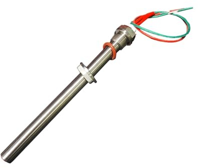 Vqxmhrpw Cartridge Heater SS316 Heating Element Immersion Water Heater Pipe Rod Heater 600w 700w 800w 900w 1000w(25mm,220v 1000w 16x435mm)