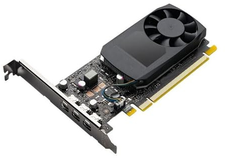 Generic GPU Graphics Card Quadro P400 2GB DDR5 High-Performance Professional Drawing Modeling Rendering Graphics Board for Designers Black Silver