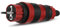 REV PROFI Gummistecker, Schutzkontaktstecker für Aussenbereich IP44, 230VAC, mehrfarbig, 16 x 5 x 5cm