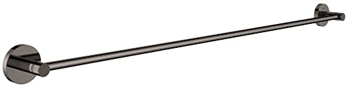 GROHE 40386A01 Essentials Towel Bar, 32-Inch, Hard Graphite