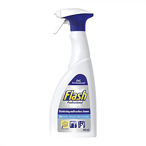 3 x 750ml Flash Professional Disinfecting Multi-Surface & Glass Cleaner - PBS Medicare