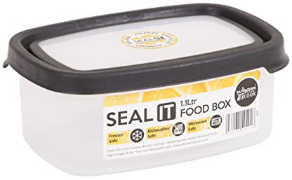 Wham 2724640936540 Aufbewahrungsbox, Polypropylen | Silikon, Blacks