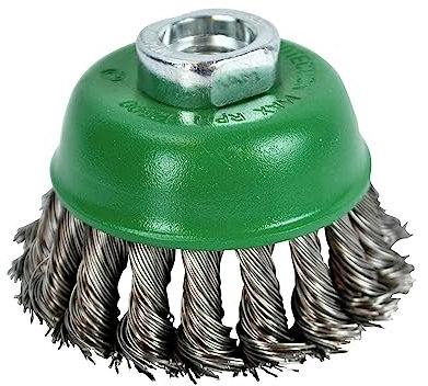 Faithfull FAIWBT65S Wire Cup Brush Knot 65mm x M14 x 2-0.5mm Stainless Steel Wire