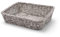 HENDI Brotkörb, Brötchenkorb, Körbe, abgeschrägt, 400x300x(H)120mm, Polypropylen, Grau