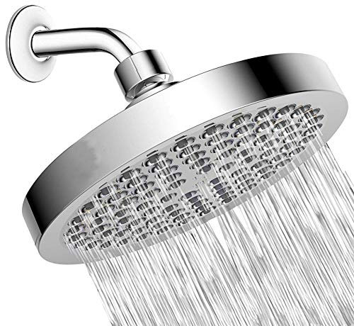 YHSGY Handbrausen 6-Zoll-Dusche Unter Druck Voll Galvanisch Beschichtet Duschkopf Sprühkopf Kleiner Duschkopf