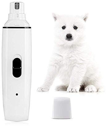 SGSG Amoladora eléctrica de uñas para Perros, Lima de uñas para Perros Ultra silenciosa Recortadora de uñas para Mascotas para Recortar Suavemente Alisar Perros Gatos Mascotas Pata