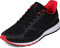 WHITIN Laufschuhe Herren Leichte Bequeme Freizeit Schwarz Gymnastikschuhe Fitness Walkingschuhe Turnschuhe Walkingschuhe Sportschuhe Größe 44