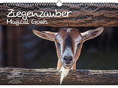Ziegenzauber DIN A3 Kalender - Immerwährender Kalender Ziegen und Zicklein - Seelenzauber