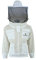 Imkerjacke Premium mit Atmungsnetz S M L XL XXL Atmungsaktiv Stichfest Leicht Imkerei Bienen Insekten Insektenstiche, M · weiß