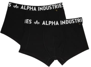 Alpha Industries Herren AI Tape Underwear 2 Pack Unterwäsche Boxershorts, Mixed Colors, XL (2er Pack)