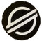 Stellar Lumens Kissen – besticktes, rundes gefülltes Plüsch-Krypto-Kissen von BlockCraft.Shop XLM Plüschkissen