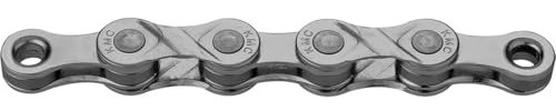 KMC Unisex – Erwachsene E8 Kette, Silber, 1/2 X 3/32 50M